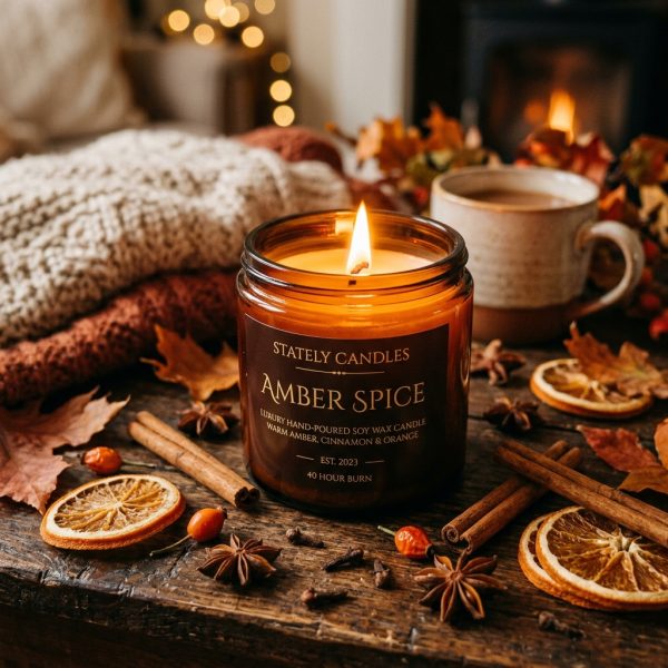 Warm Amber Spice & Orange