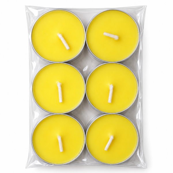 Set of 6 Tealight Scented Candles
