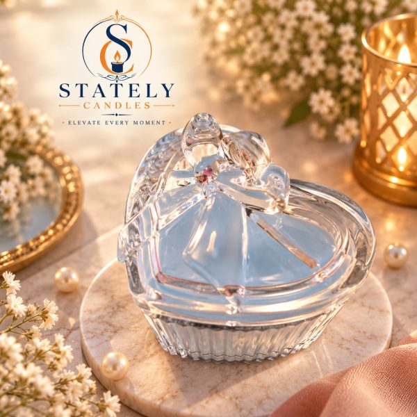 Stately Secret Message Reveal Candle